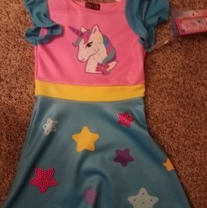 Jojo's closet medium dress unicorn 7 8